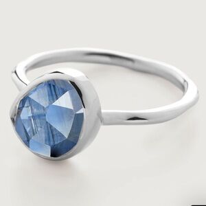 Monica Vinader Siren Gemstone Ring Size 9.5